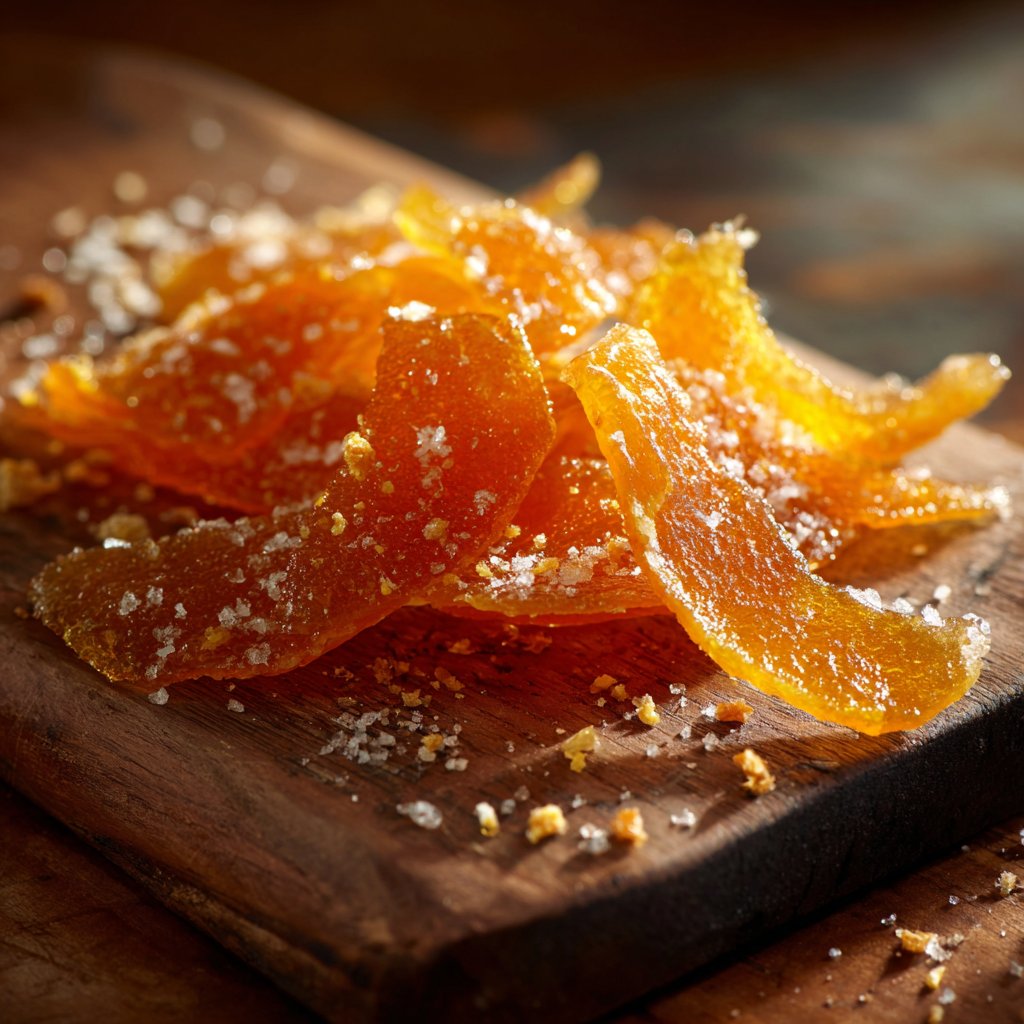 Candied Orange Peel Sweet Holiday Treat