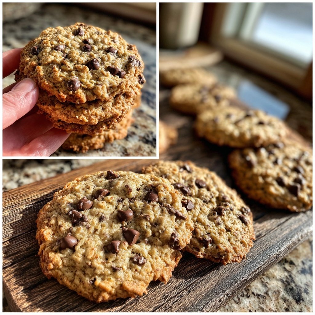 Chocolate Chip Oatmeal Cookies