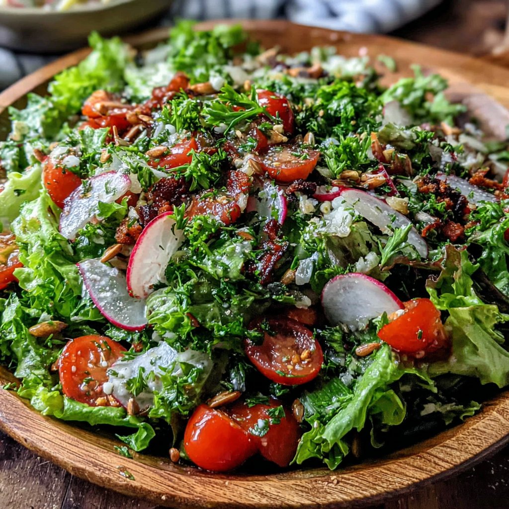 Garden Fresh Spring Salad