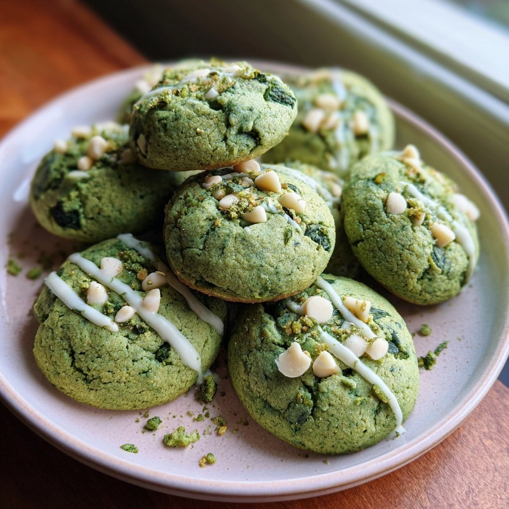 Minty Fresh Spring Cookies